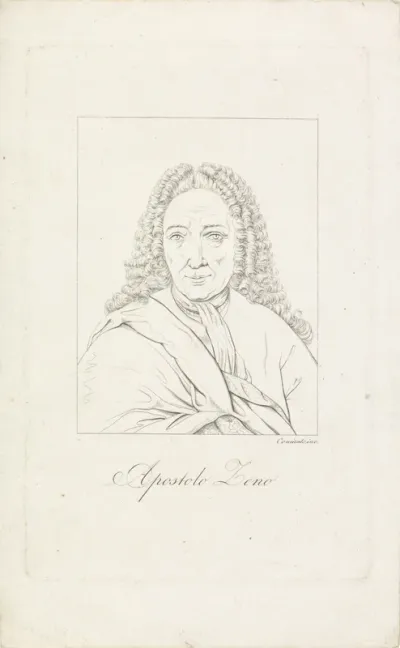 Portret van Apostolo Zeno