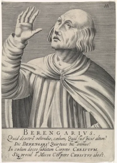 Portret van Archdeacon of Angers Berenger