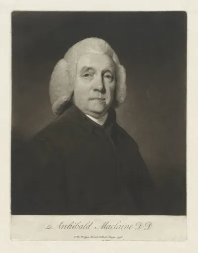 Portret van Archibald Maclaine