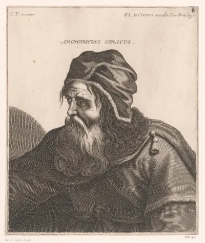 Portret van Archimedes