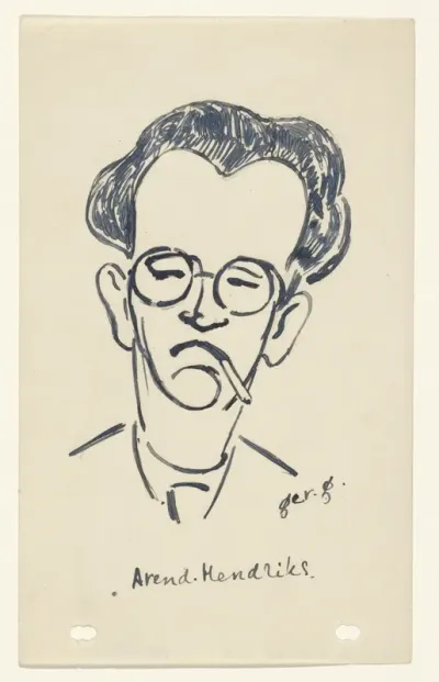 Portret van Arend Hendriks