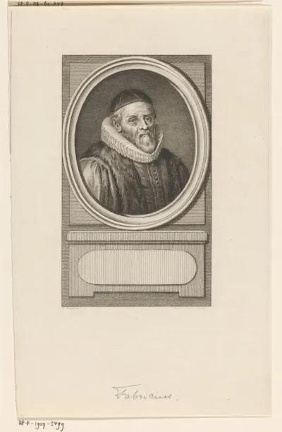 Portret van Arent Meyndertsz Fabricius