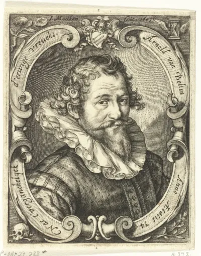 Portret van Arent van Bolten