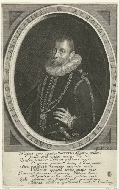 Portret van Arild Huitfeldt