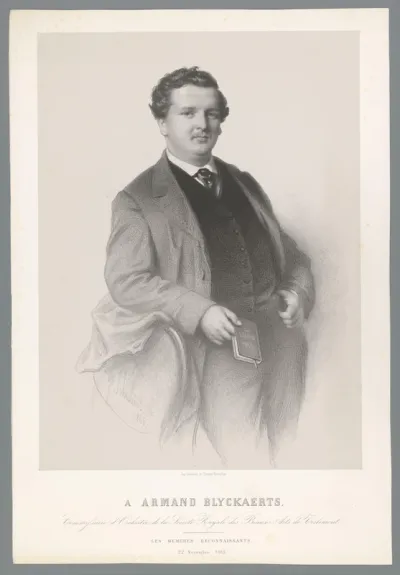 Portret van Armand Blyckaerts