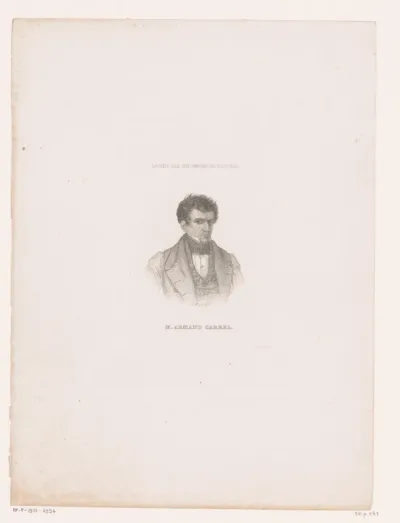 Portret van Armand Carrel