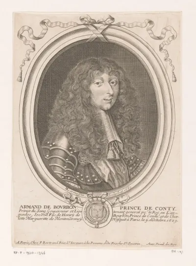 Portret van Armand de Bourbon-Condé