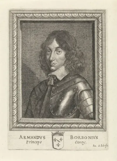 Portret van Armand de Bourbon, prins van Conti