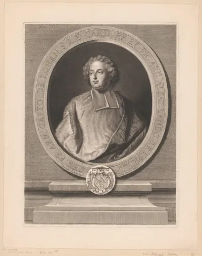 Portret van Armand-Gaston-Maximilien de Rohan op 37-jarige leeftijd