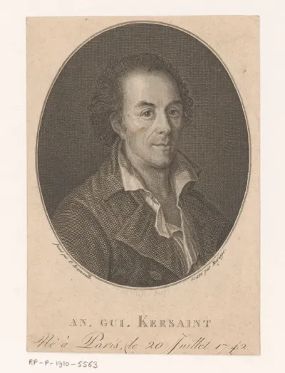 Portret van Armand-Guy-Simon de Coetnempren comte de Kersaint