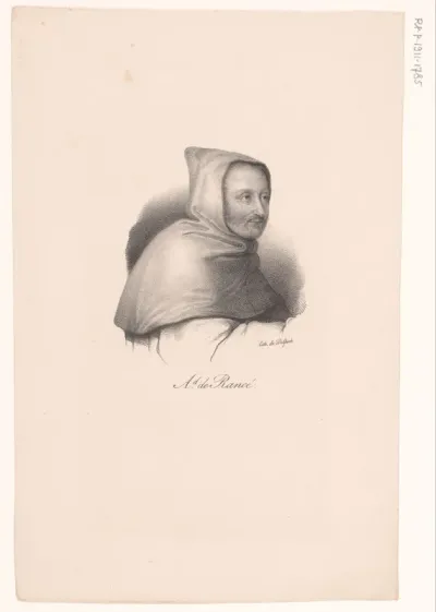 Portret van Armand-Jean le Bouthillier de Rancé