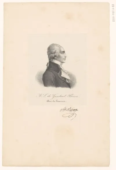 Portret van Armand-Louis de Gontaut Biron