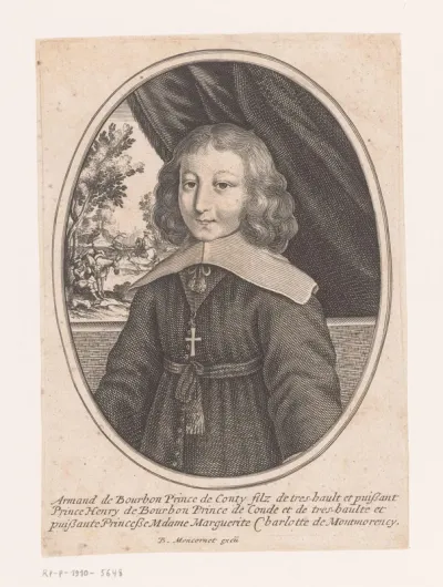 Portret van Armand van Bourbon-Condé