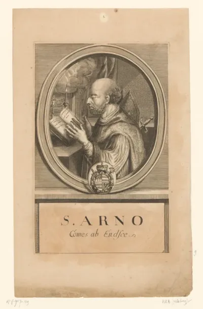 Portret van Arn van Würzburg