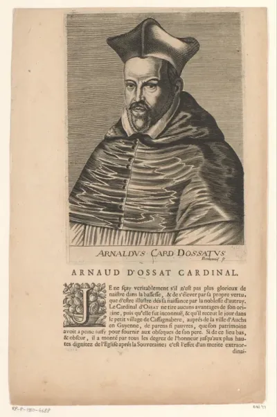 Portret van Arnaud d'Ossat