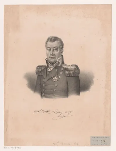 Portret van Arnold Adriaan Buyskes