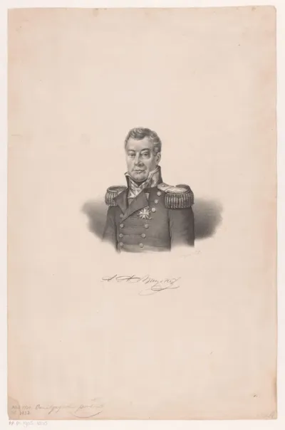 Portret van Arnold Adriaan Buyskes