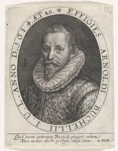 Portret van Arnold Buchelius