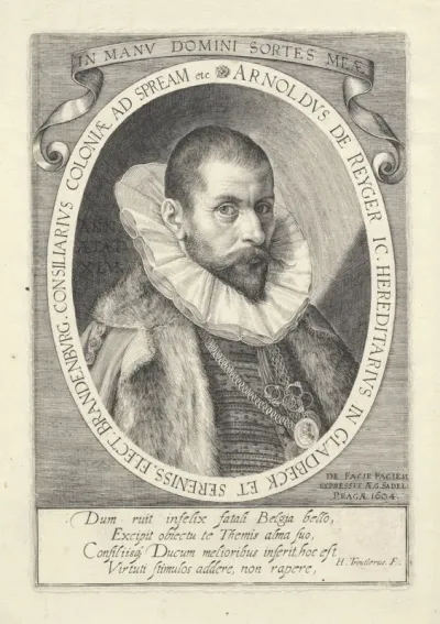 Portret van Arnold de Reyger