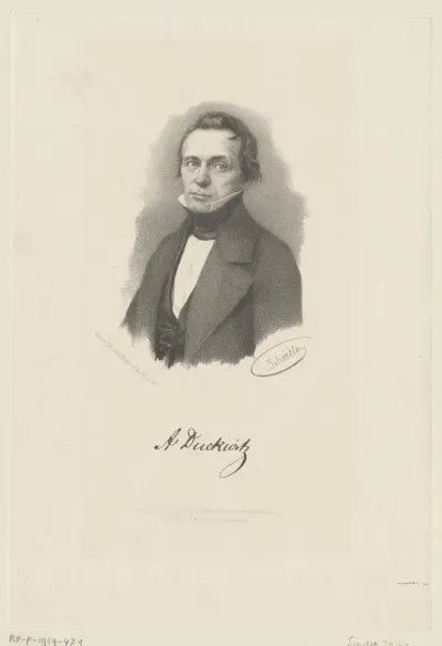 Portret van Arnold Duckwitz