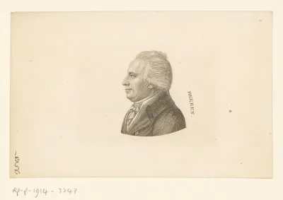 Portret van Arnold Hermann Ludwig Heeren