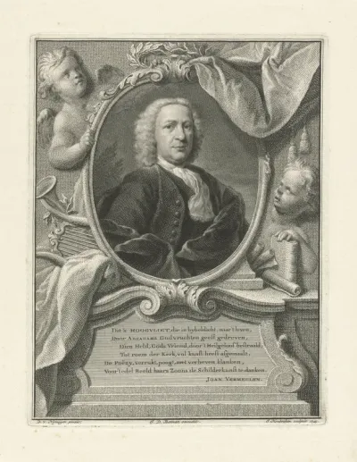 Portret van Arnold Hoogvliet