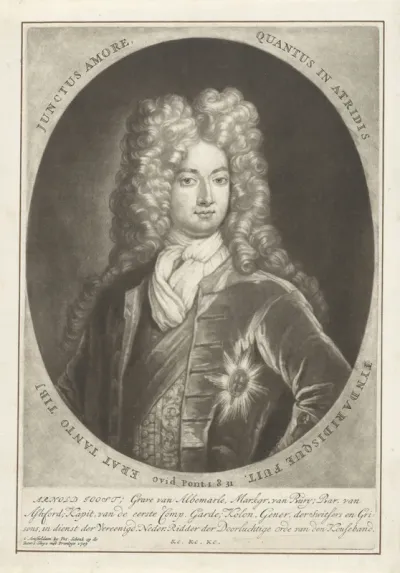 Portret van Arnold Joost van Keppel