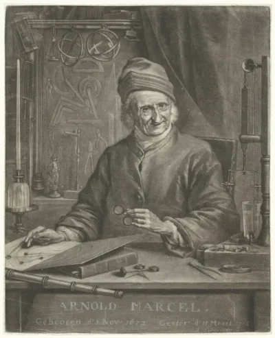 Portret van Arnold Marcel