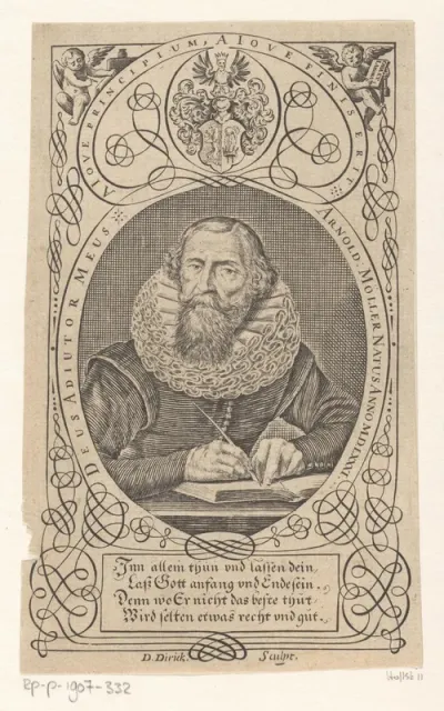 Portret van Arnold Möller