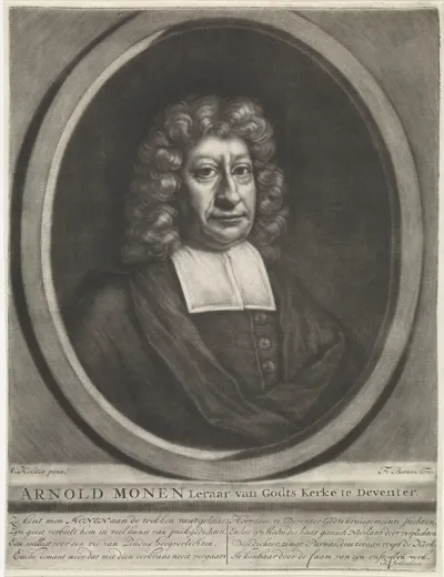 Portret van Arnold Moonen, (variant B)