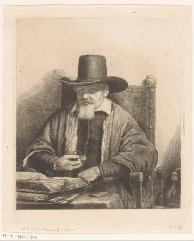 Portret van Arnold Tholinx