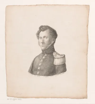 Portret van Arnold Willem de Bruin