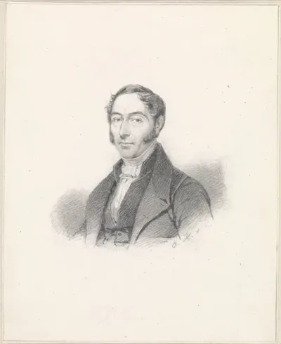 Portret van Arnoldus Bloemers