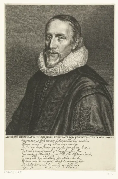 Portret van Arnoldus Geesteranus