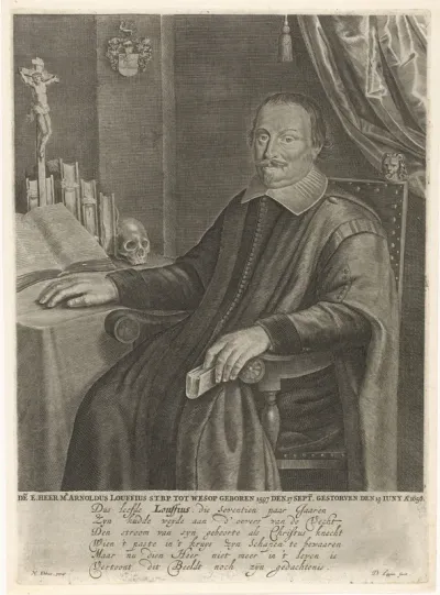 Portret van Arnoldus Louffius