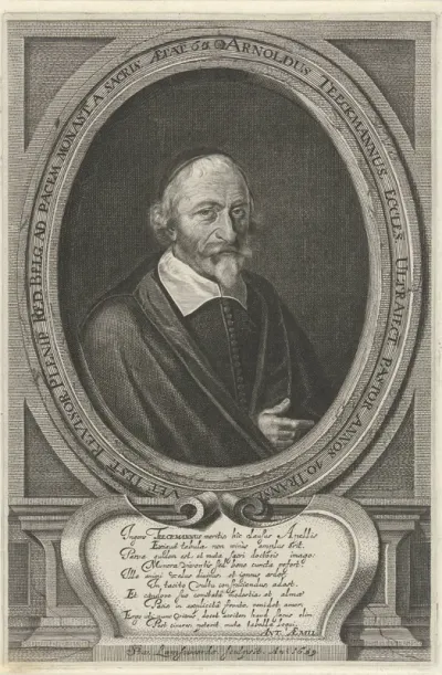 Portret van Arnoldus Teeckmannus