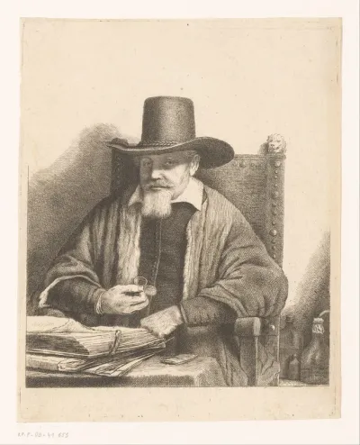 Portret van Arnout Tholinx