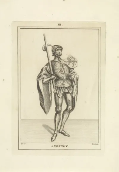 Portret van Arnulf, graaf van Holland