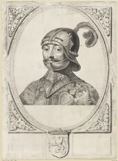 Portret van Arnulf, graaf van Holland