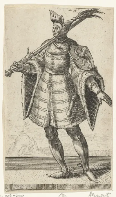 Portret van Arnulf, graaf van Holland