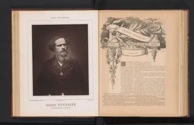 Portret van Arsène Houssaye