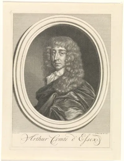 Portret van Arthur Capell, eerste graaf van Essex