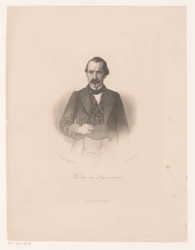 Portret van Arthur de La Guéronnière