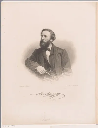 Portret van Arthur Georg von Ramberg