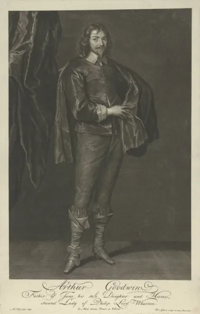 Portret van Arthur Goodwin