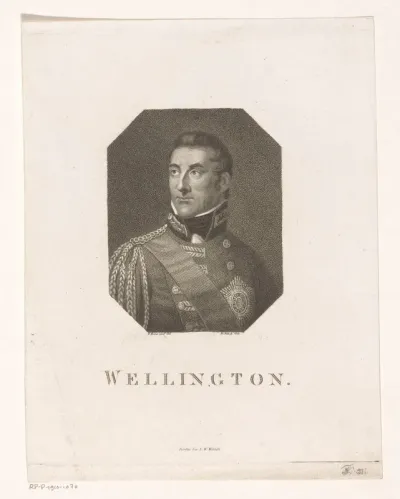 Portret van Arthur Wellesley, 1st Duke of Wellington