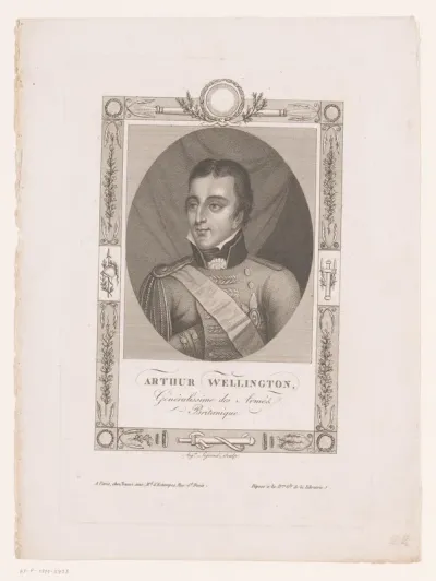 Portret van Arthur Wellesley