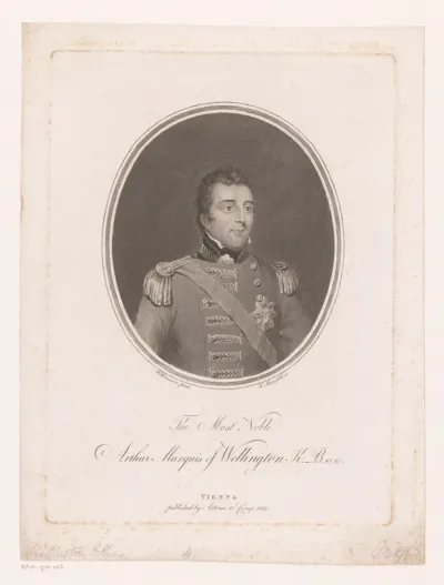 Portret van Arthur Wellesley, hertog van Wellington