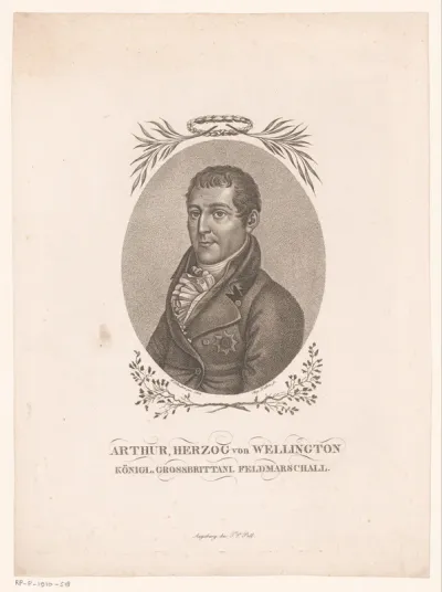 Portret van Arthur Wellesley of Wellington