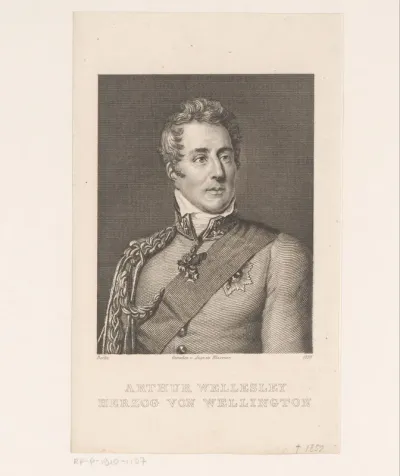 Portret van Arthur Wellesley van Wellington